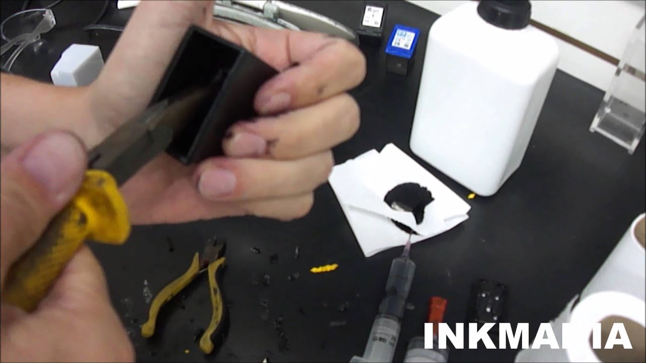 Como aumentar a capacidade dos cartuchos HP 662 e 60 Black, transformar hp 662 e 60