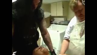 The Undertaker & Paul Bearer trying to "kill" Stone Cold Steve Austin