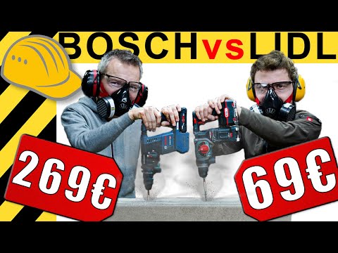 69€ PARKSIDE BOHRHAMMER schlägt BOSCH?!? | WERKZEUG NEWS #41