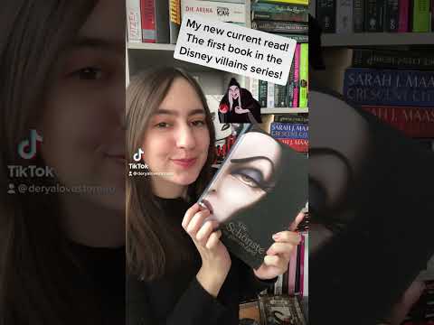 My New Current Read : Disney Villains Book 1 #books #shorts