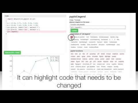 CodeMend: Assisting Interactive Programming with Bimodal Embedding