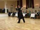  Andrea Misse  and  Javier Rodriguez  are  dancing  to  the  tango  "  Nochero Soy  "