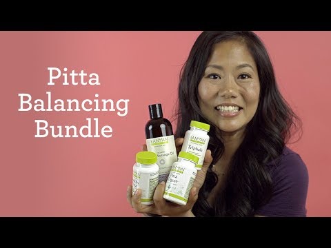 Pitta dosha balancing bundle (ayurvedic herbal products)