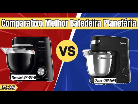 Mondial BP-03-B vs Oster OBAT641 | Qual Batedeira Planetária COMPRAR em 2025?