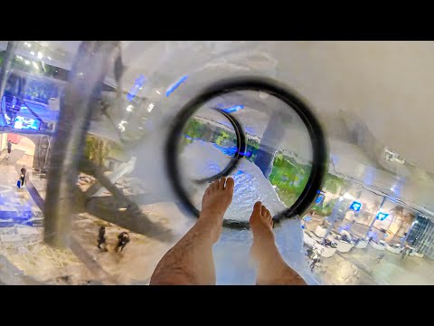 Transparent Water Slide at Suntago