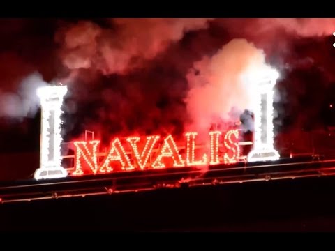 Navalis 2017 - pyromuzikální ohňostroj ignis, aer, terra et aqua