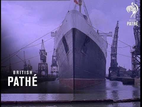 Out Takes / Cuts From Cp 295 - Queen Mary In Dry Dock (1960)