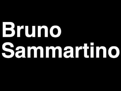 How to Pronounce Bruno Sammartino WWF WWE Wrestler Wrestling Match Champion Hall of Fame