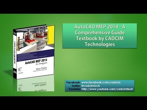 AutoCAD MEP 2014 book by CADCIM Technologies