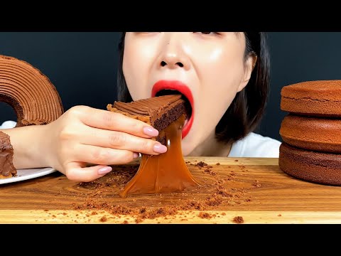ASMR Mukbang 🍫 Chocolate Party with Godiva, Ice Cream & Mochi  Luxury Dessert Sounds