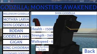 Roblox Godzilla Monsters Awakened Kenh Video Giải Tri Danh Cho - roblox godzilla monsters awakened