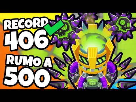 I DID IT AND BREAKED MY RECORD ROUND 406! TOWARDS ROUND 500 - BTD6