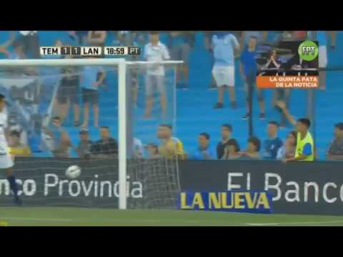 Golos do Temperley 1 vs Lanús 3 2016/2017