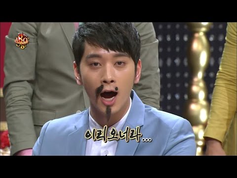 【TVPP】2PM - Funny! Makeup Penalty, 투피엠 - 2PM의 망가진 모습! 분장 벌칙 @ Blind Test