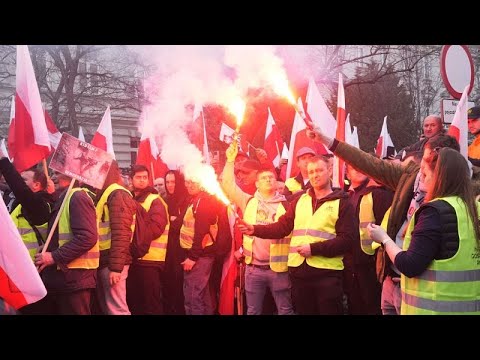 Polen: Bauernproteste nun auch in Warschau angekommen