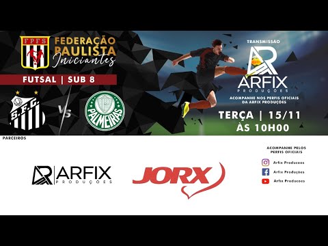 SANTOS x PALMEIRAS - FUTSAL SUB 8