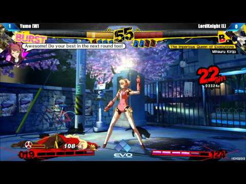 EVO 2013 - P4A Grand Final - Yume vs. LordKnight