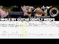 Toto - While My Guitar Gently Weeps | Guitar cover WITH TABS | LIVE IN AMSTERDAM SOLOS