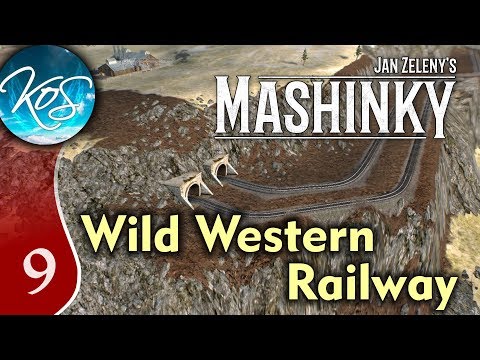 Mashinky Ep 9: WILD WESTERN RAILWAY - 4th Era HARD MODE! - Let's Play, Gameplay