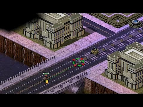 Hitting the Pentagon with just one Conscript?！ -Red Alert2