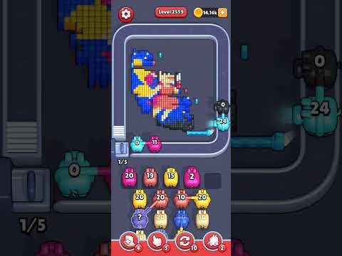 Pixel Flow Level 2559 Walkthrough