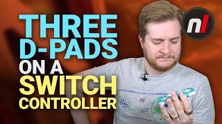 The Nintendo Switch Controller with 3 D-Pads