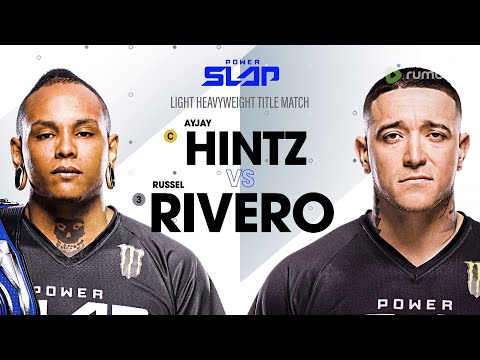 HINTZ vs RIVERO | Power Slap 2 - Light Heavyweight Title Match