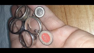 Beach Metal Detecting Minus Tides Hunt 4 rings!