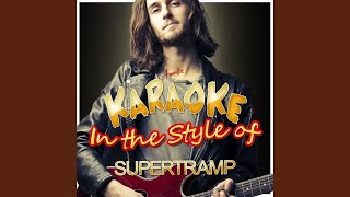Lover Boy (In the Style of Supertramp) (Karaoke Version)