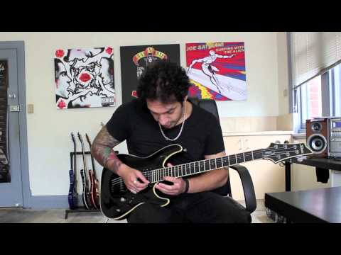 How to play 'Ride The Lightning' by Metallica Guitar Solo Lesson w/tabs pt2