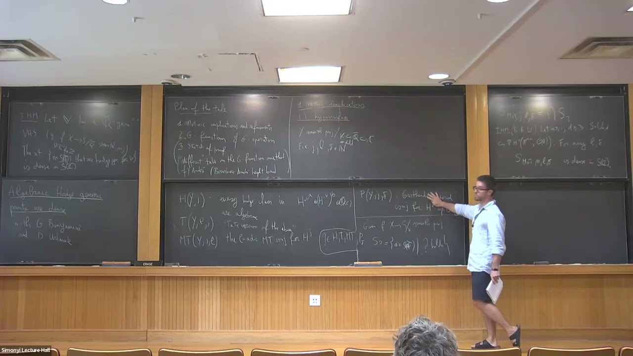 Algebraic Hodge Generic Points are Dense
