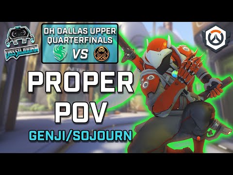 [Proper POV] Team Falcons vs ENCE - Upper Quarterfinals - DH Dallas OWCS