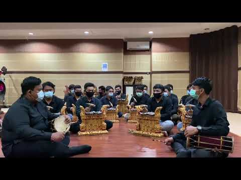 Tabuh Angklung Galang Kangin. ISI Denpasar