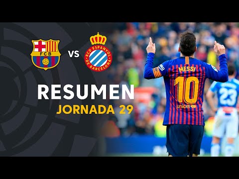 Resumen de FC Barcelona vs RCD Espanyol (2-0)
