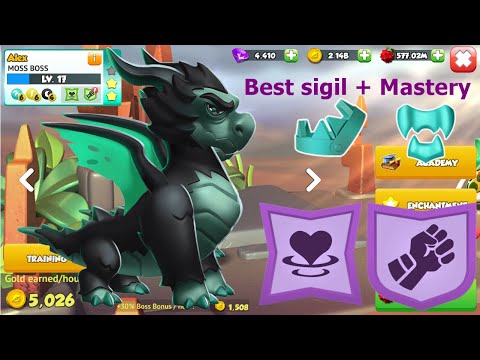 Best Sigil and Level 6 Mastery for Primal Moss Boss | Finished March 2023 Sigil Campaign | DML