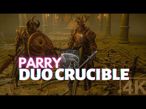 ELDEN RING  - Crucible Knight Duo | Dagger Parry Only - No Damage