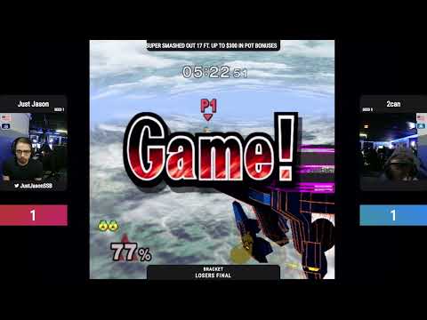 Just Jason Vs. 2can Super Smashed Out #17 Losers Finals