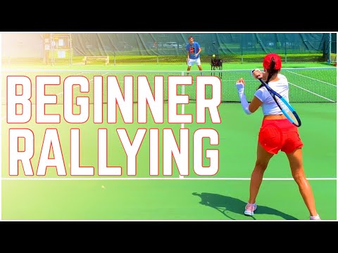 Beginner Tennis Rally Lesson | How to Keep The Ball in Play thumbnail