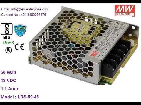 LRS-50-48 Meanwell SMPS Power Supply