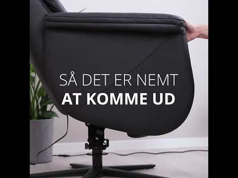 Eva løftestol m. indbygget fodskammel