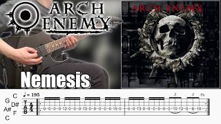 Nemesis / Arch Enemy (screen TAB | Guitar lesson | Dual guitar)