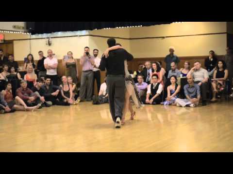  Pablo Rodriguez  and  Corina Herrera  are  dancing  at  Portland tango festival  in  2015