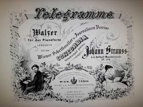 Johann Strauß Sohn - Telegramme, Walzer, Op.318
