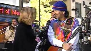 Michelle Branch &amp; Santana   The Game Of Love Live @ Today Show 20021022