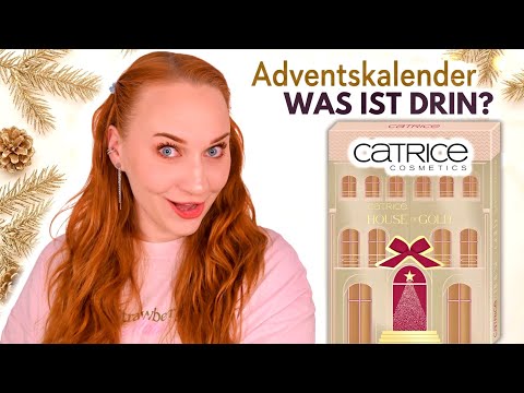 Catrice House of Gold Adventskalender 2026 – erstes Unboxing-Video