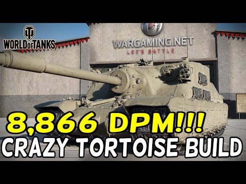 CRAZY TORTOISE BUILD! || 8,866 DPM!!! || World of Tanks: Action Heroes