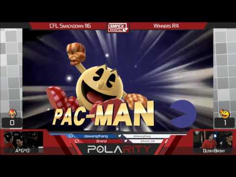 CFL Smackdown 116 WiiU - A*G*O (Falcon) vs DuskyBrony (Pac-Man) - Winners R4