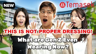 What are Gen Z Even Wearing Crashing Temasek Poly with Caydences | Gen Z Crash Course