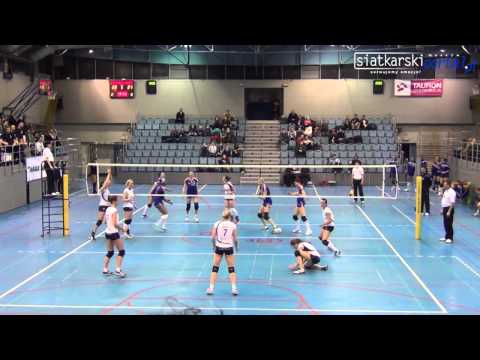 Eliteski AZS UEK 3 - 0 Budowlani Łódź, mecz Pucharu Polski, HD