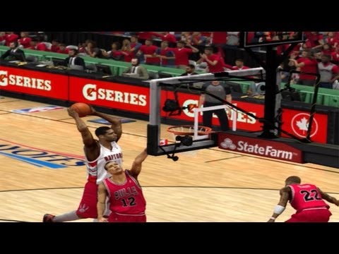 NBA 2K13 MyCareer Playoffs: Tracy Mcgrady Vs Bulls RD 1 Game 3